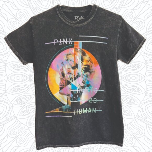 Concert T-shirt From Pink, Hurts 2B Human, Size S - Picture 1 of 6
